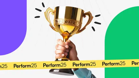 Hand holding a trophy