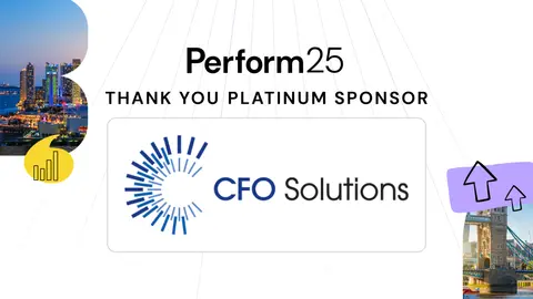 CFO Solutions is Platinum sponsor of Perform25